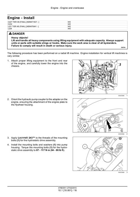 2015 new holland l228|new holland l228 service manual.